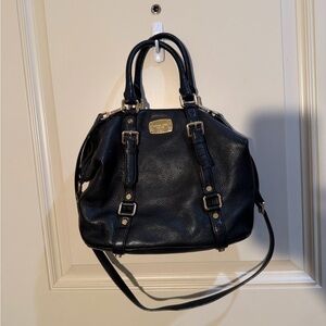Michael Kors Bedford Belted Black Handbag